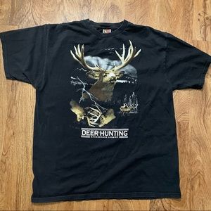 Graphic deer T-shirt